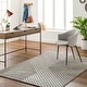 preview thumbnail 1 of 10, Emelia Modern & Contemporary Area Rug Gray - 2' x 3'