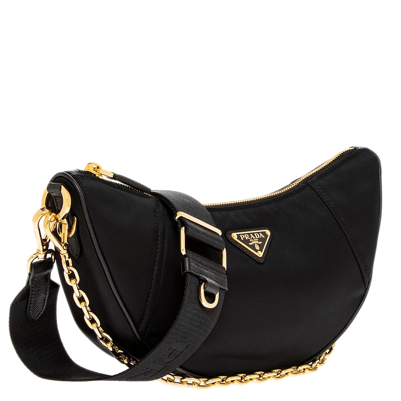Prada Demi-Lune Shoulder Bag