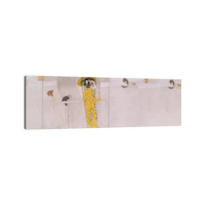 iCanvas "The Beethoven Frieze (The Hostile Forces)" by Gustav Klimt Canvas Print