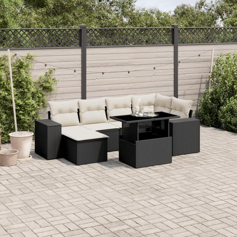 vidaXL Garden Sofa Set - 21.7 x 39.4 x 28.7