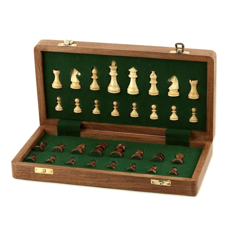 Novica Handmade Royal Delight Wood Chess Set