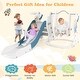 preview thumbnail 19 of 18, Costway Toddler Slide and Swing Set 4-in-1 Indoor Playground with - See Details