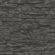 preview thumbnail 6 of 13, Galerie Wallcoverings Bricks and More Collection Wide Granite Slabs Matte Finish Vinyl on Non-woven Wallpaper Roll 33-feet long x 21-inches wide - Black