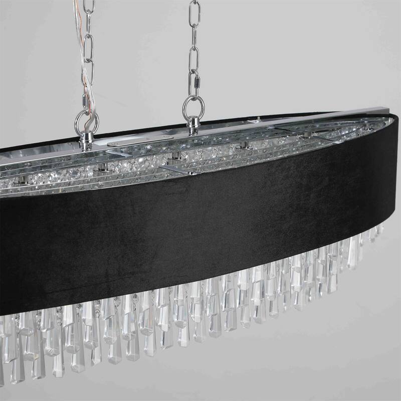 Modern Crystal Chandelier for Living Room