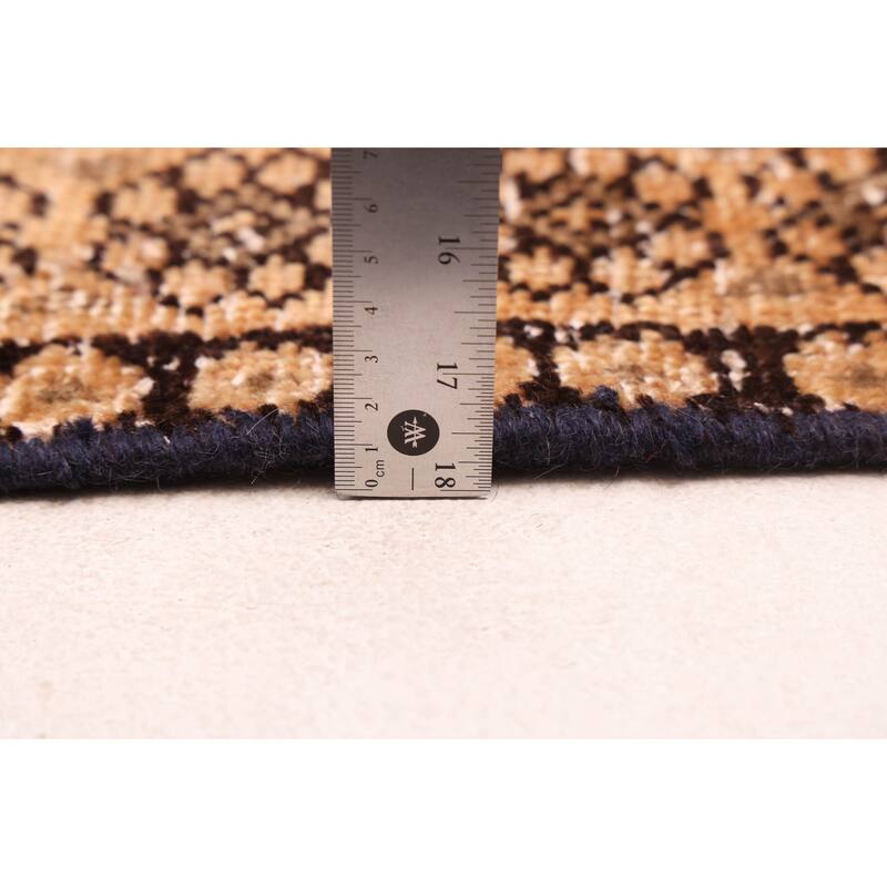 ECARPETGALLERY Hand-knotted Antalya Vintage Beige Wool Rug - 4'11 x 6'6