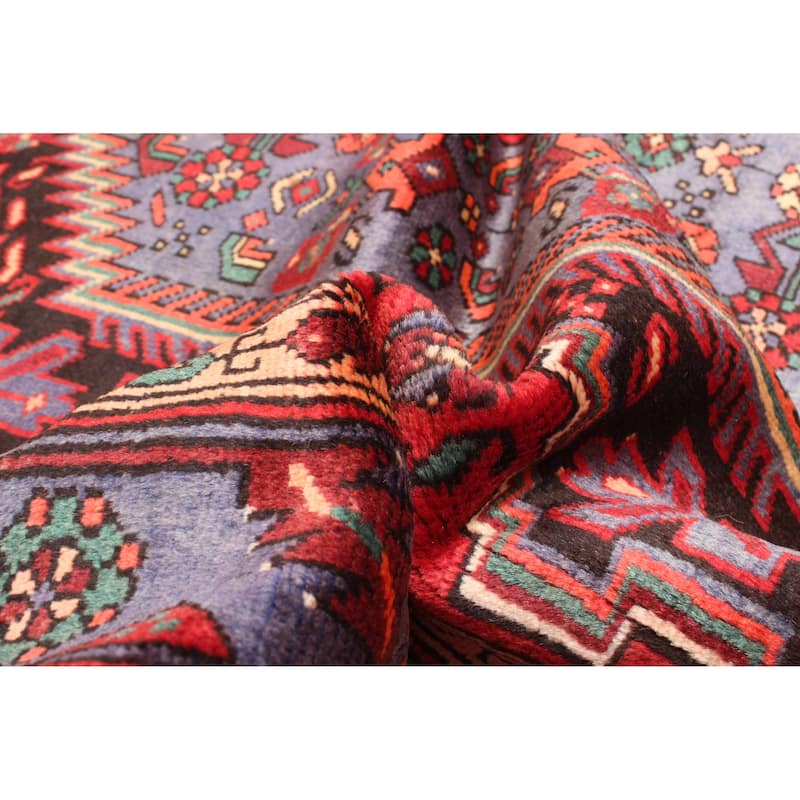 ECARPETGALLERY Hand-knotted Anadol Black Wool Rug - 4'10 x 7'8