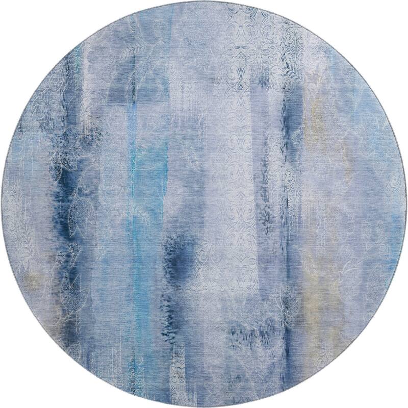 Premium Washable Super Soft Abstract Imprints Mayfield Rug