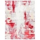 preview thumbnail 21 of 36, SAFAVIEH Jasper Maleah Modern Abstract Rug 8' x 10' - Red/Ivory - Rectangle