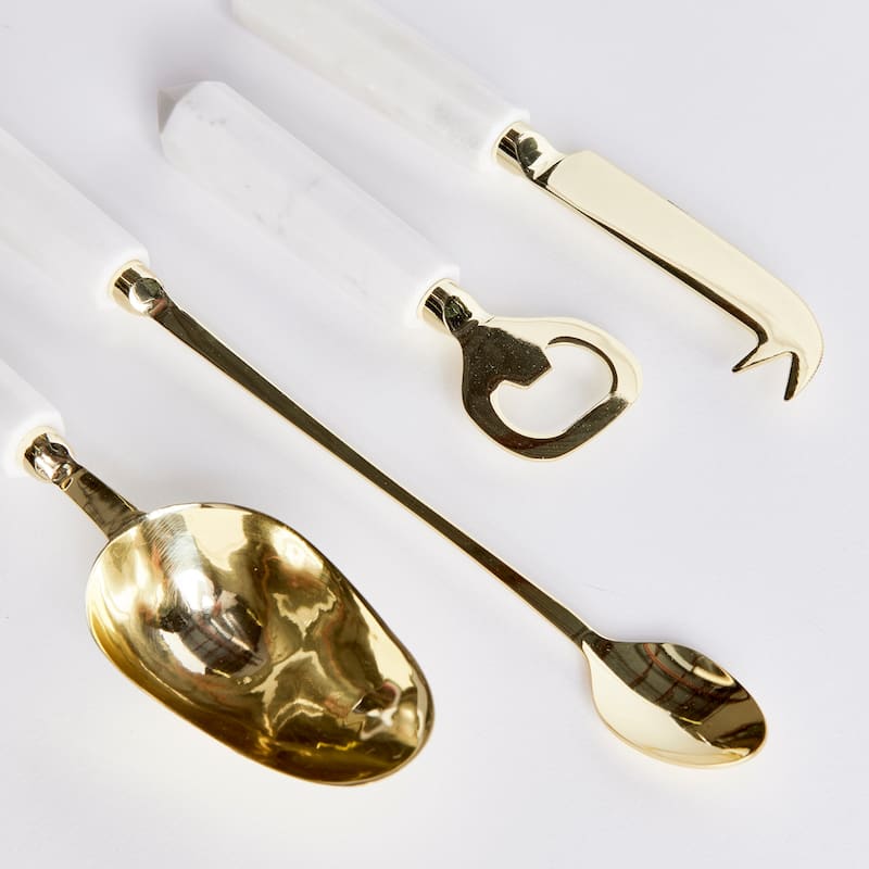 Asteria Cocktail Accessories, Set Of 4