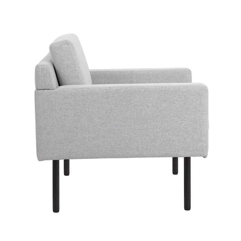 Boss Linen Weave Lounge Chair