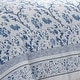 preview thumbnail 6 of 4, Laura Ashley Charlotte Cotton Reversible Blue Comforter Set