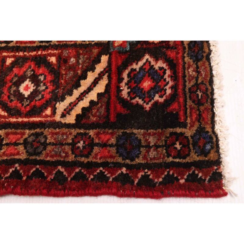 ECARPETGALLERY Hand-knotted Andelz Red Wool Rug - 5'4 x 11'4