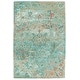 preview thumbnail 1 of 5, Veda Handmade Medallion Area Rug 8' x 10' - Turquoise/Pink - Rectangle