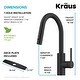 preview thumbnail 112 of 149, Kraus 2-Function 1-Handle 1-Hole Pulldown Sprayer Brass Kitchen Faucet