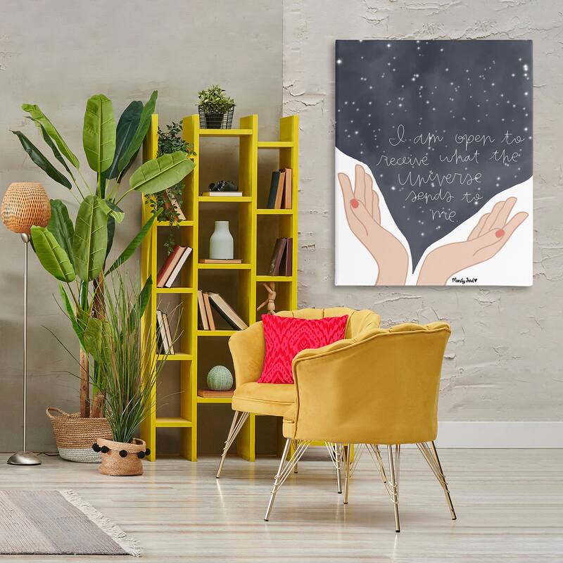 Stupell Receive What Universe Sends Canvas Wall Art Design By Mandy Ford Art + Illustration
