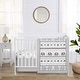 preview thumbnail 1 of 4, Sweet Jojo Designs Grey and White Boho Bohemian Elephant Boy Girl Gender Neutral 3p Nursery Crib Bedding Set Gray Safari Animals