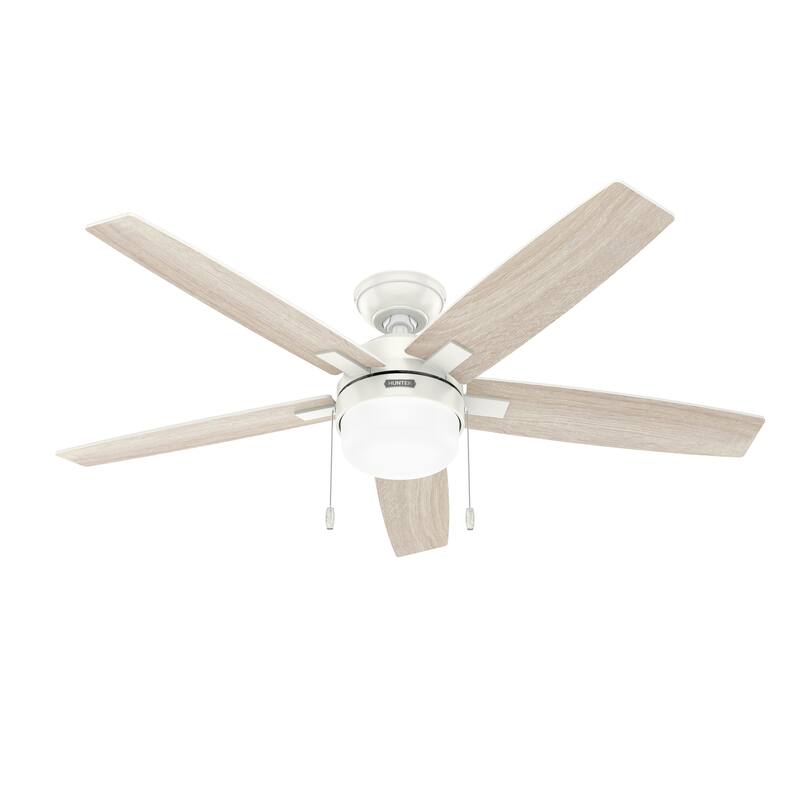 Hunter Anisten Ceiling Fan with LED Light Kit and Pull Chain, Modern, Contemporary