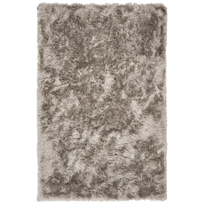 SAFAVIEH Handmade Ocean Shag Lyse Glam 2.5-inch Thick Rug