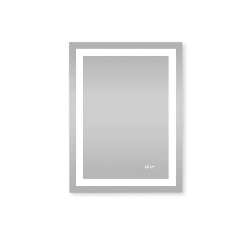 Wall Mounted LED Bathroom Mirror With Memory Function,Dimmable, Anti-Fog (Horizontal/Vertical)