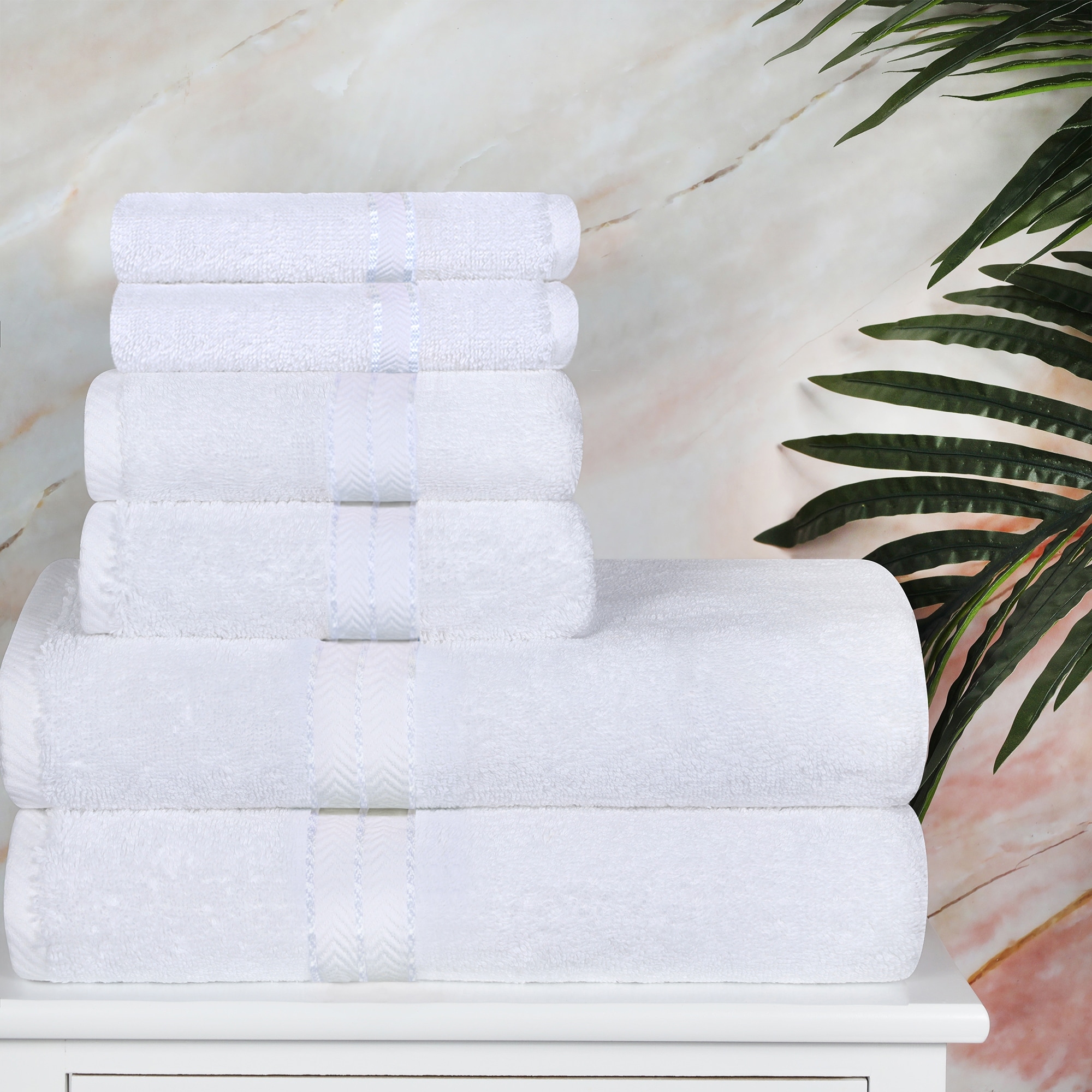 Turkish Towels Optimum 6-Piece Towel Set