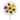 29.5 in Sunflower Sequin Spinning Windmill Plastic Garden Decor