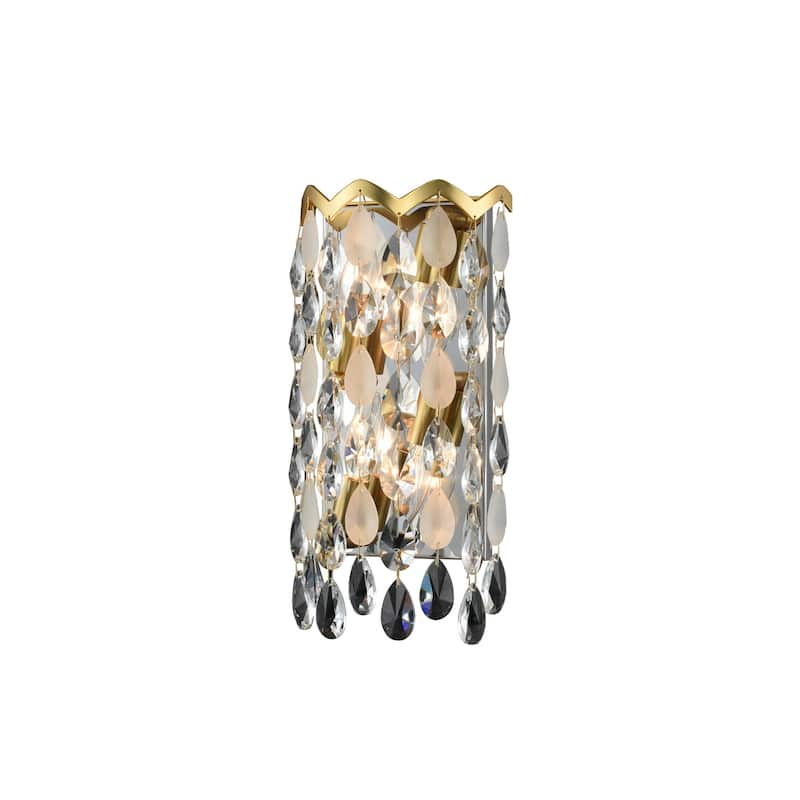 Allegri 035920-FR001 Caretta 15" Tall ADA Wall Sconce with Firenze - Antique Brass