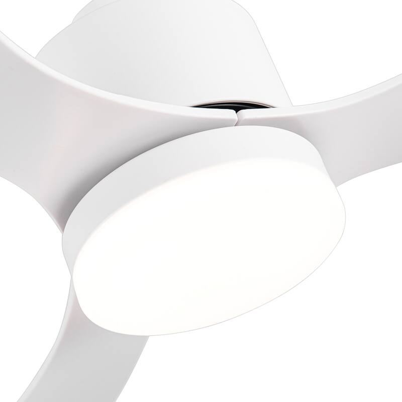 52 Inch LED Ceiling Fan with Lights and Remote-3-Blade