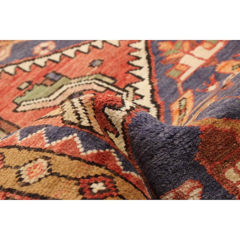 ECARPETGALLERY Hand-knotted Konya Anatolian Dark Copper Wool Rug - 3'6 x 10'8