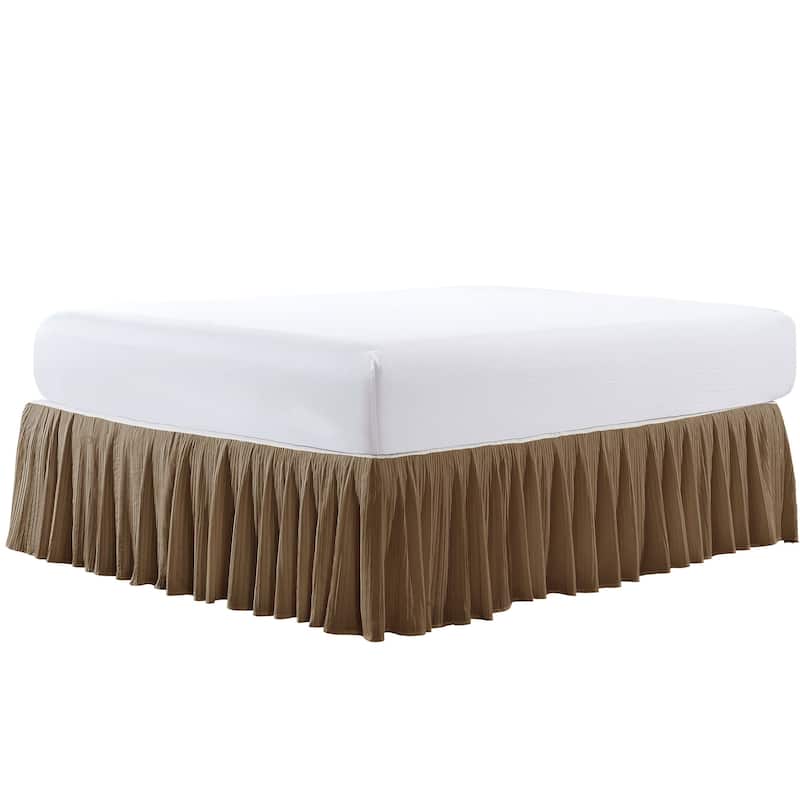 Serenta Pleated Bedskirt 18" Drop