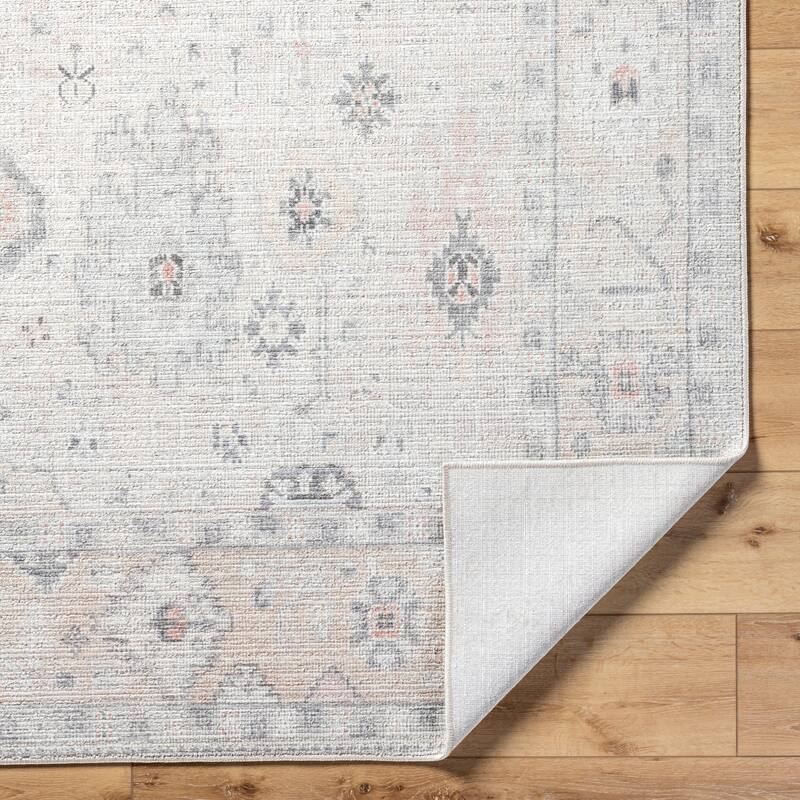 Livabliss Traditional Marlon Border Area Rug