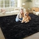 preview thumbnail 17 of 52, Living Room Bedroom Super Soft Pile Area Rug, Modern Shaggy Rugs, Non-Slip Pile Rugs for Kids