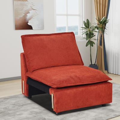 Modular Sectional Sofa, Modern Comfy Cloud Sofa Couch, Corduroy Rainbow Deep Seat Sofa with Movable Cushion