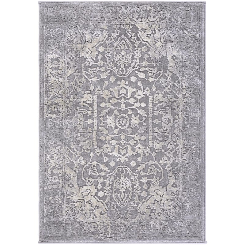 Livabliss Transitional Tibetan Medallion Area Rug