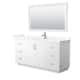 Option White, Nickel Trim, Giotto Quartz Top