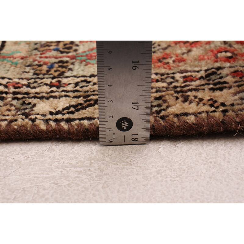 ECARPETGALLERY Hand-knotted Antalya Vintage Copper Wool Rug - 3'8 x 8'10