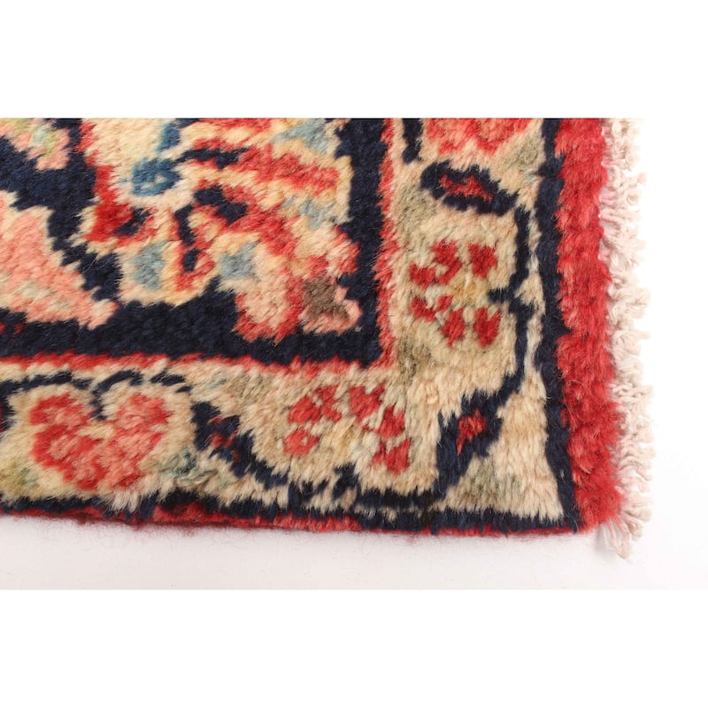 ECARPETGALLERY Hand-knotted Anadol Red Wool Rug - 4'3 x 6'11