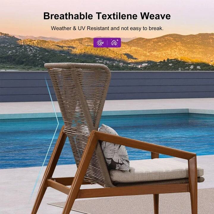 PURPLE LEAF Melben Light Grey Modular Outdoor Sectional with Cushions Flexible Layout Patio Conversation Set Couch