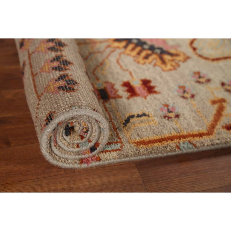 Kazak Indian Runner Rug Handmade Wool Carpet - 2'7"x 9'6"