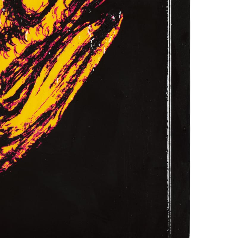 Largemouth Bass Orange (30 x 60) Canvas Art Print