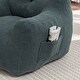 preview thumbnail 70 of 68, Bean Bag Sofa Chair with Armrests Stuffed High-Density Foam