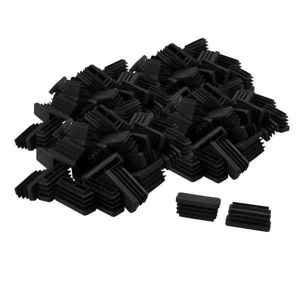 Plastic Ribbed Insert 70pcs 13x38mm Plastic Ribbed Tube Inserts End Cap Furniture Glide Feet ...