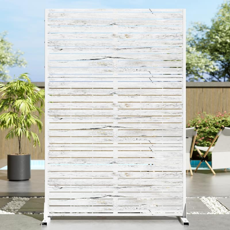 Outdoor Metal Privacy Screen Fence Panel