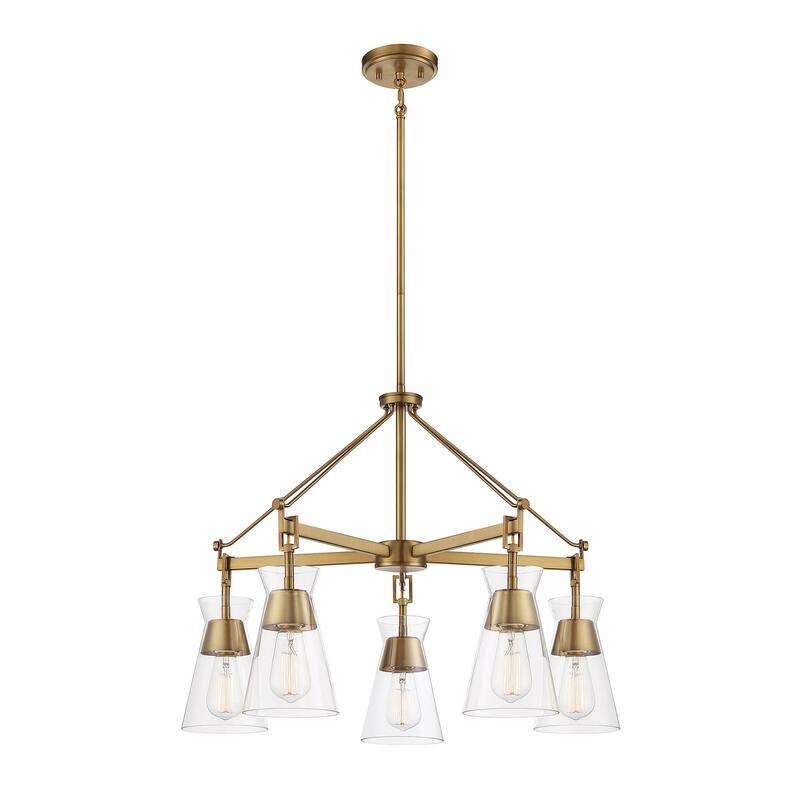 Savoy House 1-1832-5 Lakewood 5 Light 28" Wide Chandelier
