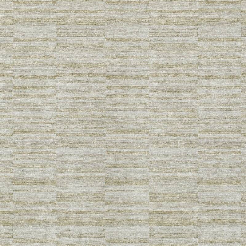 HomeRoots Striped Transitional Rectangle Outdoor Rug