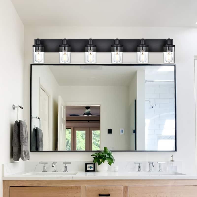 Vinluz Vanity Lights Matte Black