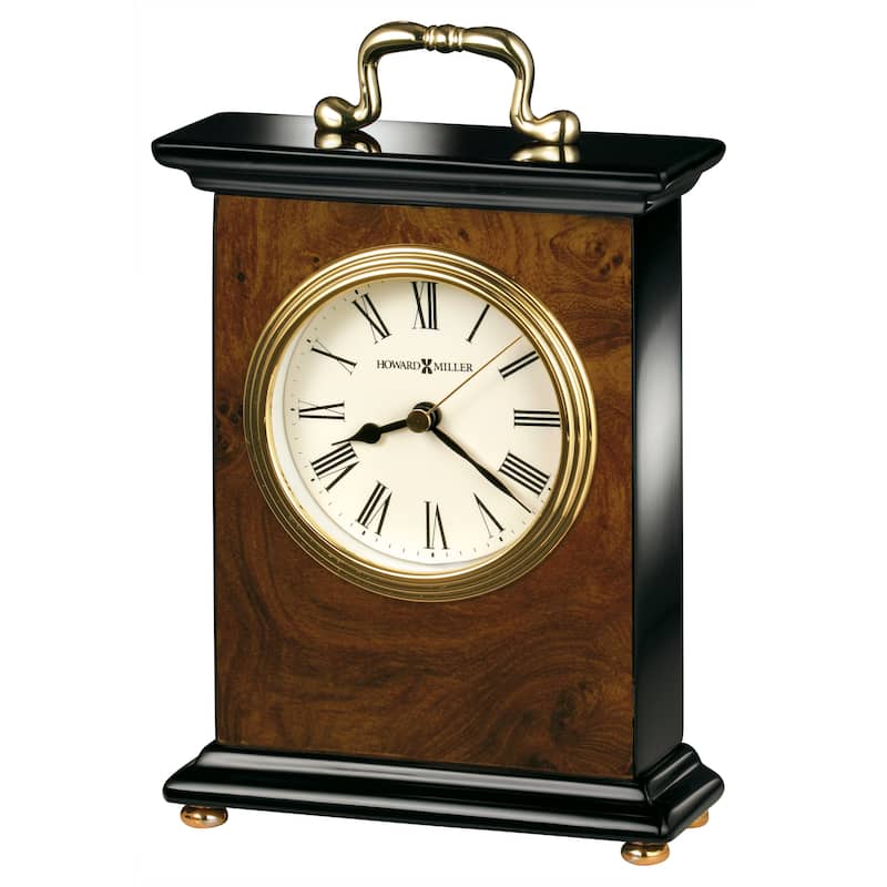 Howard Miller Berkley Classic Piano Finish Mantel Clock