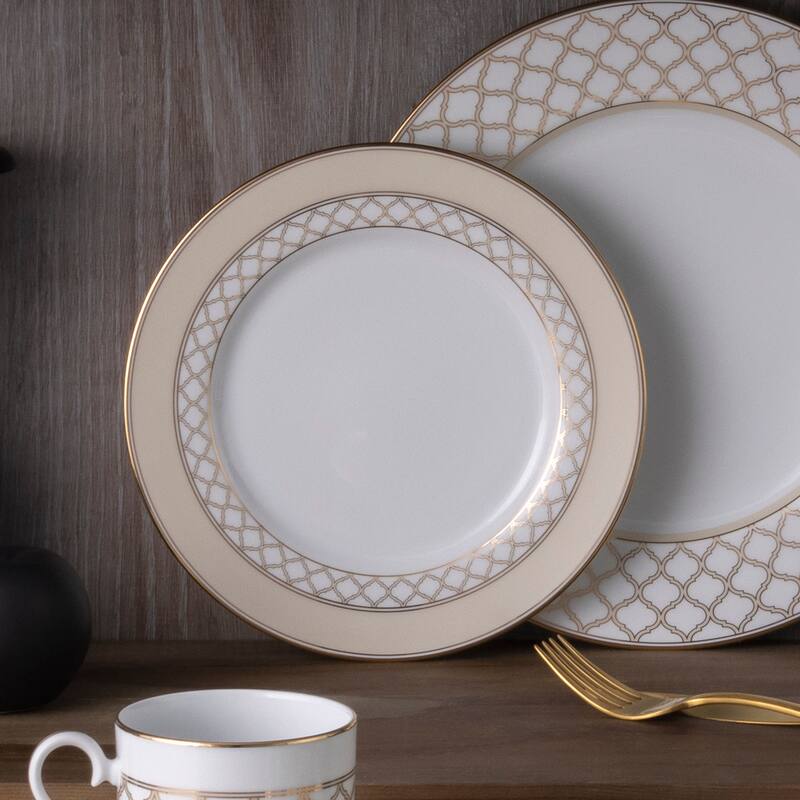 Noritake Eternal Palace Set Of 4 Salad Plates, 8-1/4"