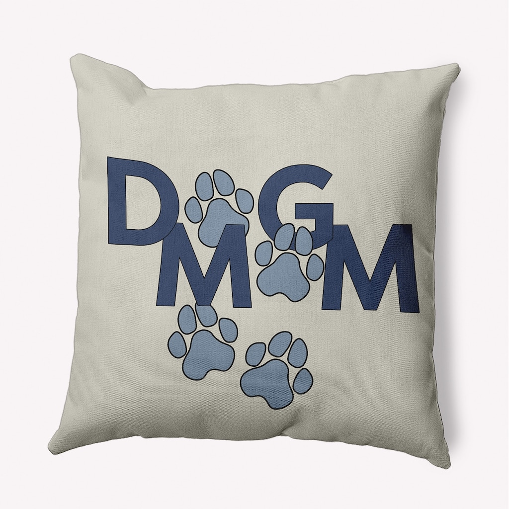 Dog Mom Mother's Day Polyester Indoor Pillow