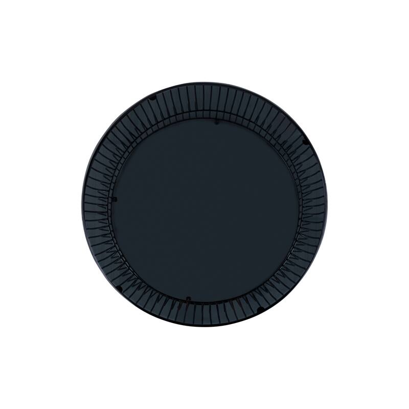 Modern Contemporary Metal Nested Base And Tinted Tempered Glass Top Material Coffee Table, Round Table