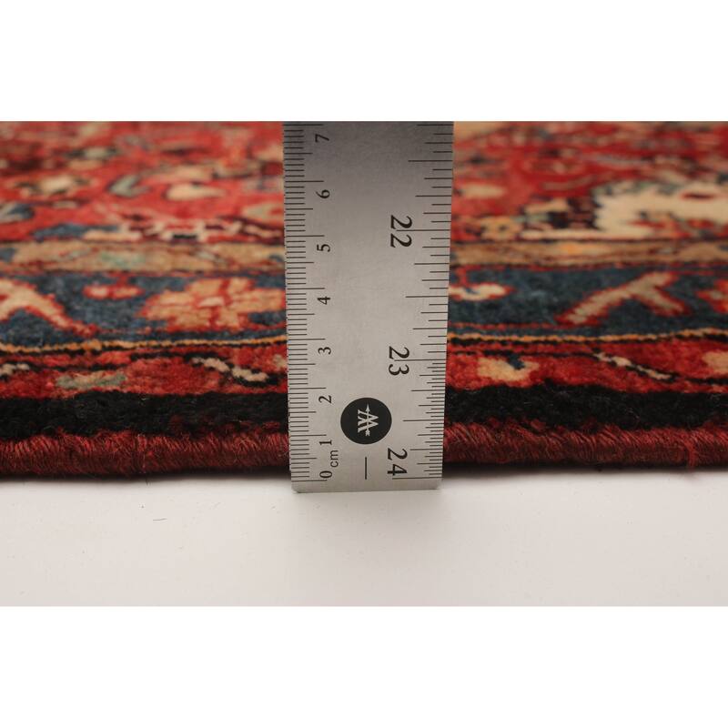 ECARPETGALLERY Hand-knotted Andelz Red Wool Rug - 3'5 x 9'4